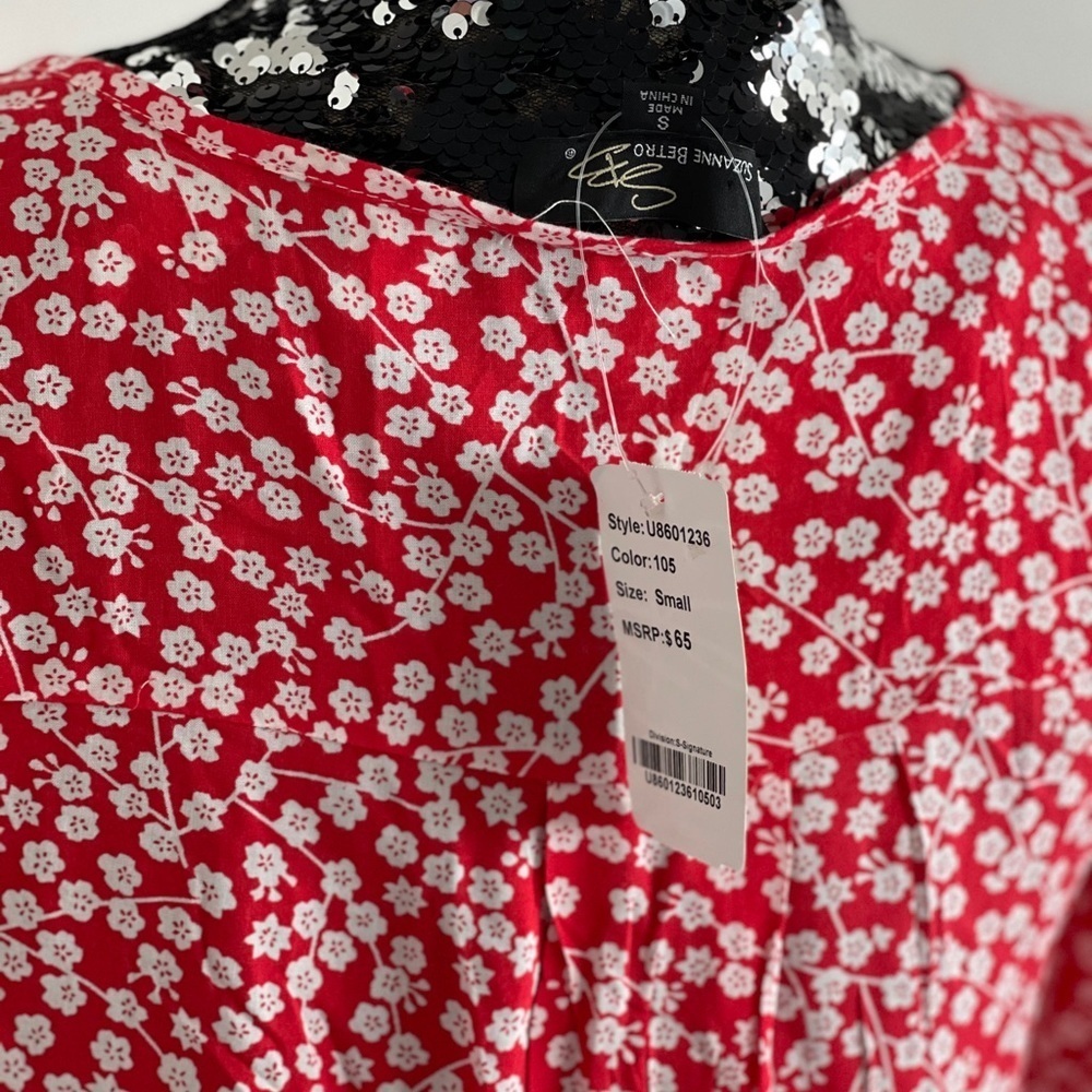 Suzanne Betro Floral Blouse - Picture 3 of 7